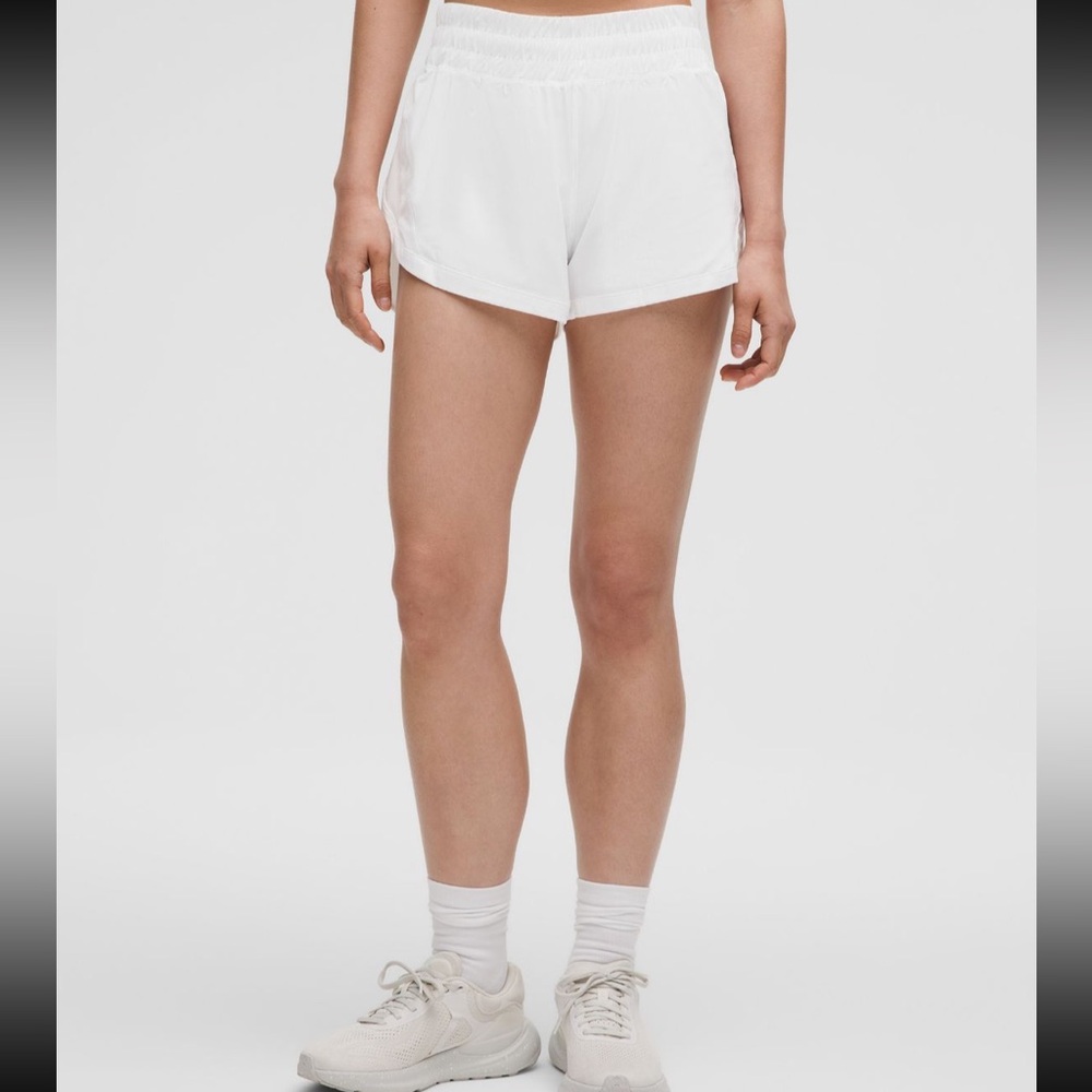 lululemon track that 3 “ short - white
